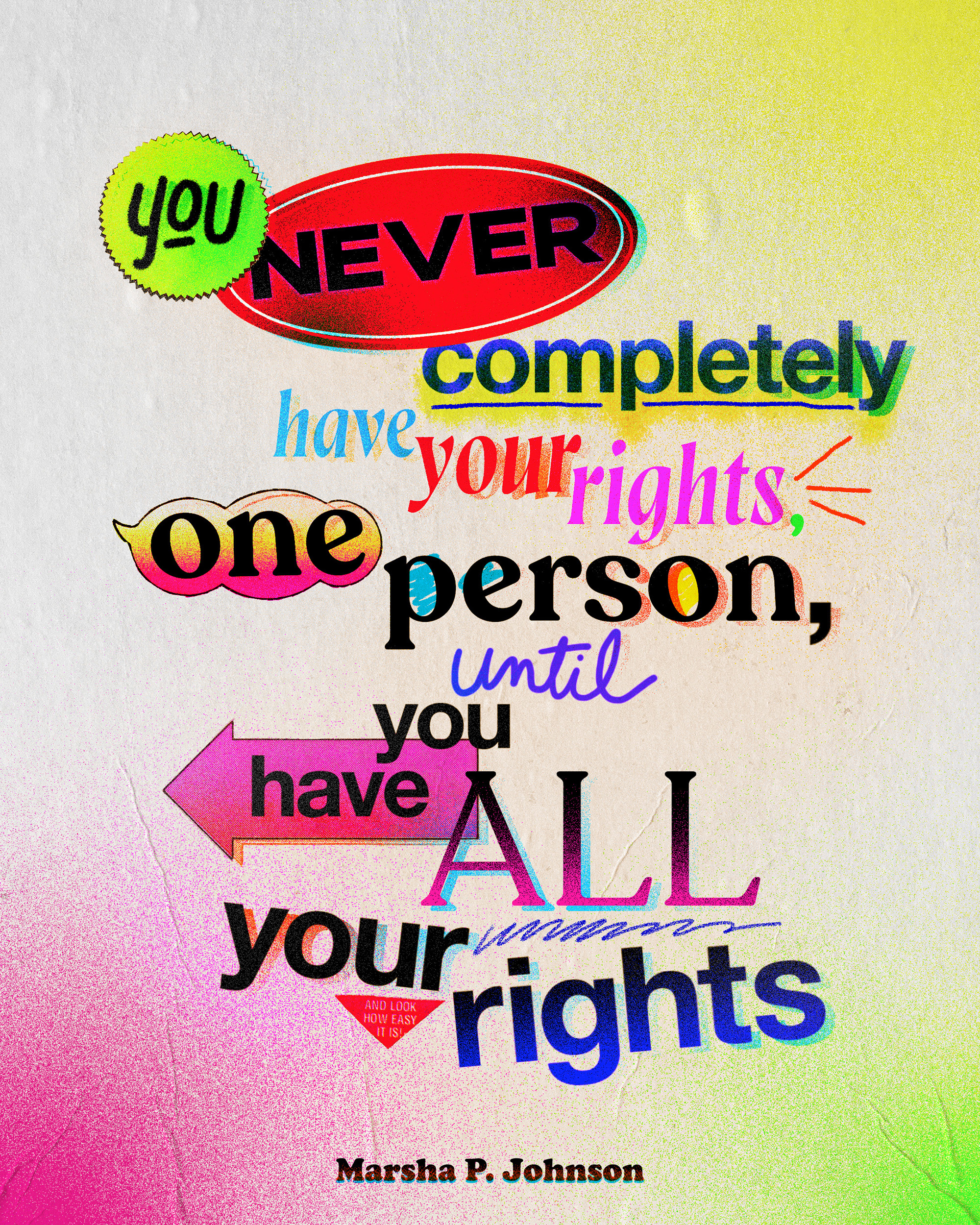 MarshaPJohnson quote Rich Tu