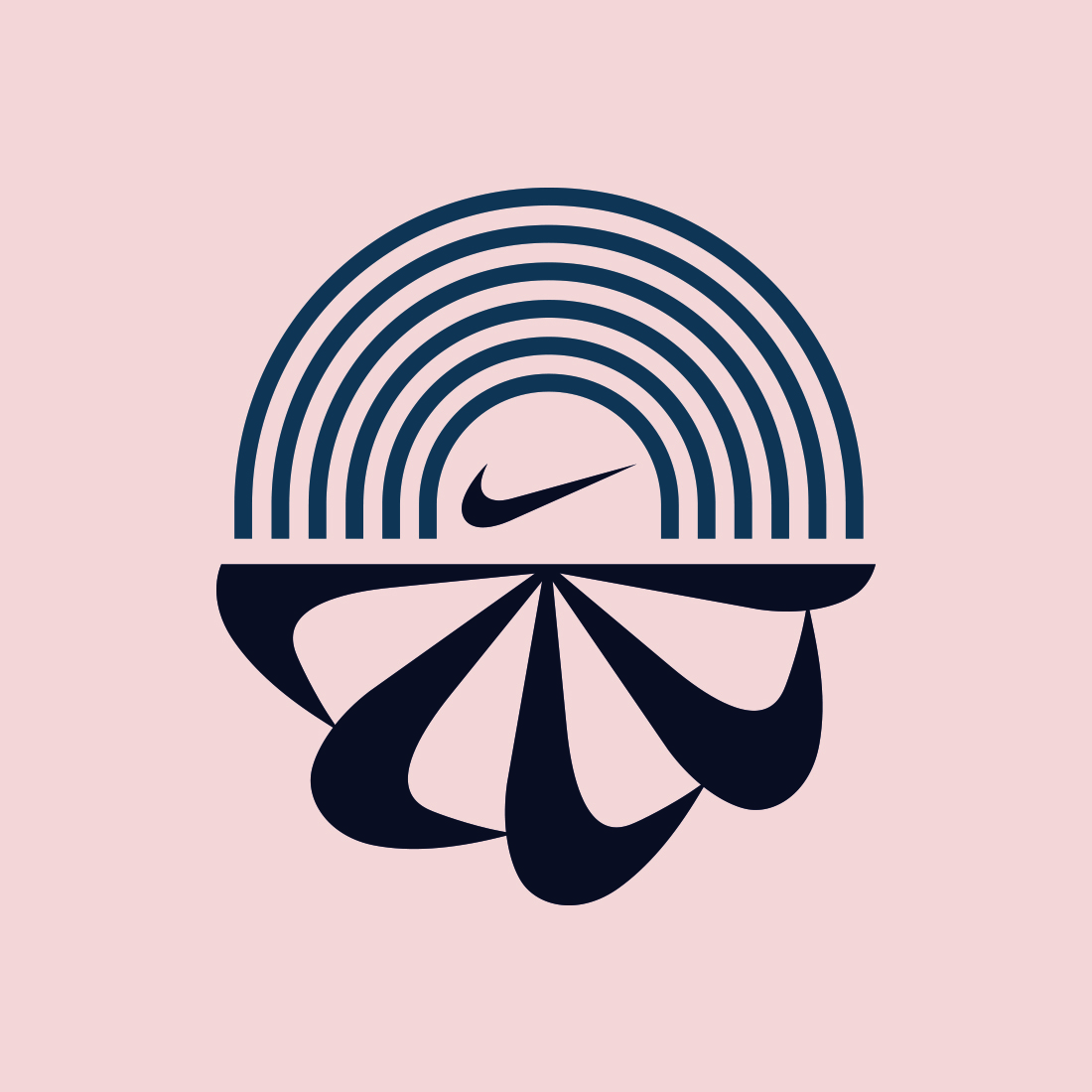 Incentivo equilibrado telegrama Nike Pinwheel Design · Rich Tu
