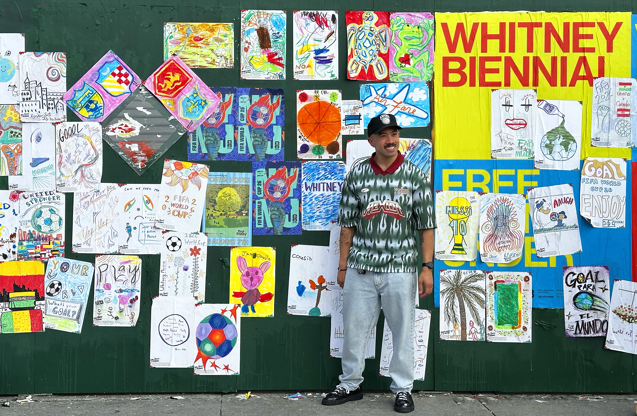 Whitney Poster Collaboration RichTu Wheatpasting